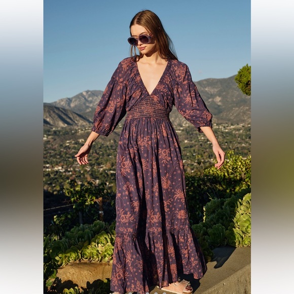 Free People Dresses & Skirts - NWT Free People Golden Hour maxi